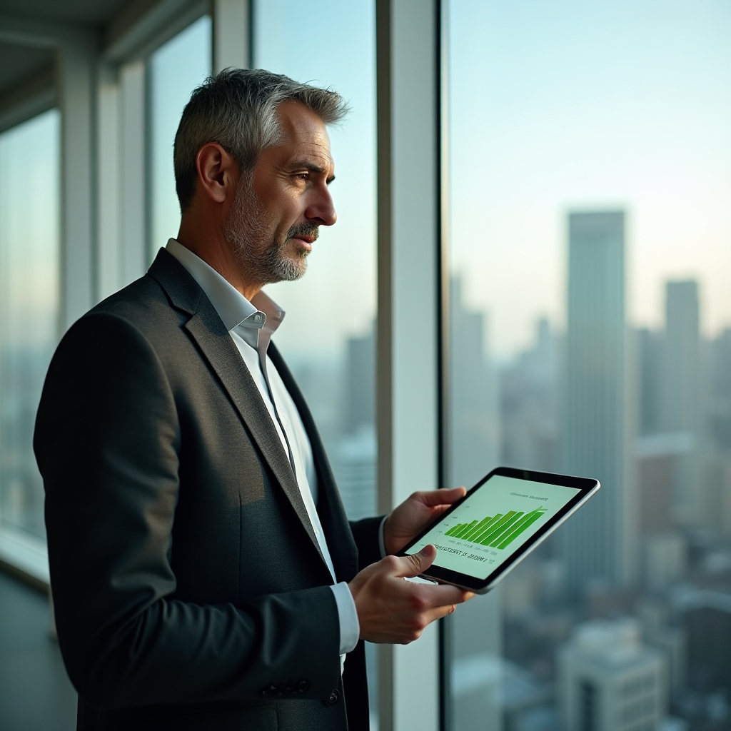 Illustrazione di strategia di risparmio a lungo termine con proiezione temporale